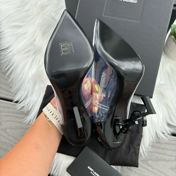 Yves Saint Laurent Clear Opyum Heels - Picture 5 of 8